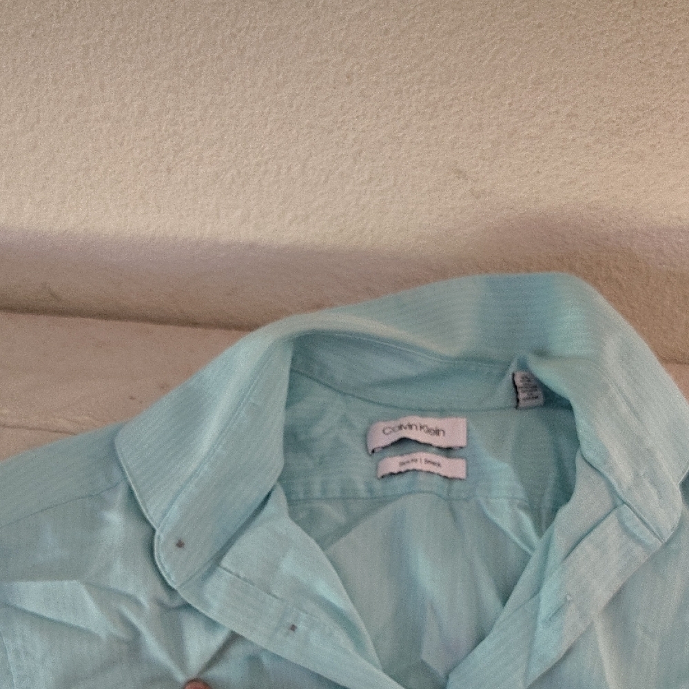 Calvin Klein Men's Light Blue Shirt